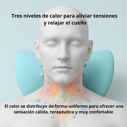 Almohada eléctrica cervical de 6 fuerzas