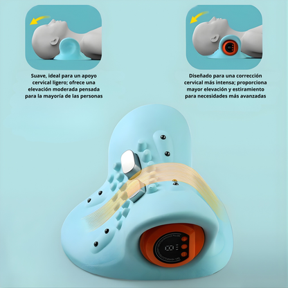 Almohada eléctrica cervical de 6 fuerzas