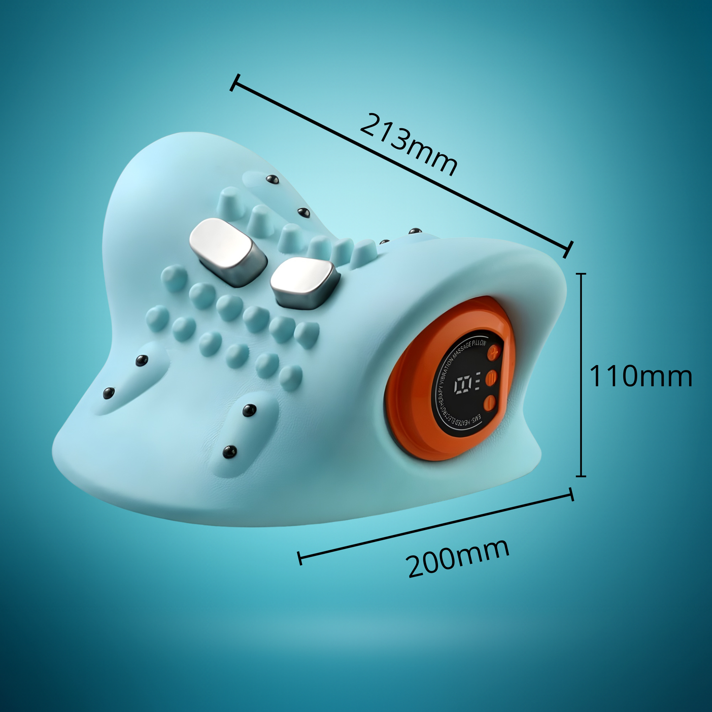 Almohada eléctrica cervical de 6 fuerzas